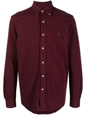 Flīsa kokvilnas polo krekls ar kažokādu Polo Ralph Lauren