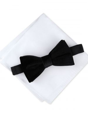 Однотонный бархатный галстук Alfani