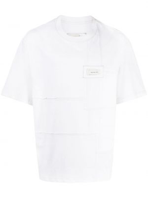 Kokvilnas t-krekls Feng Chen Wang balts