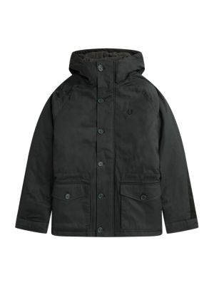 Parka Fred Perry zielona
