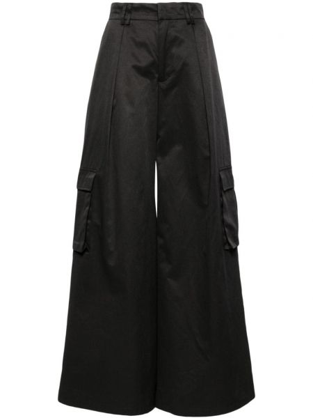 Relaxed fit „cargo“ stiliaus kelnės Cynthia Rowley juoda