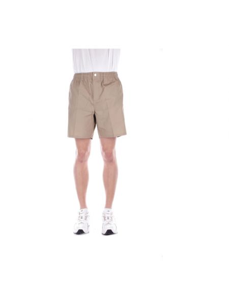 Shorts mit reißverschluss aus baumwoll mit taschen Lacoste beige