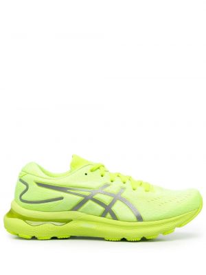 Stripete sneakers Asics Nimbus gul