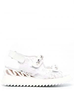 Białe sandały Le Silla
