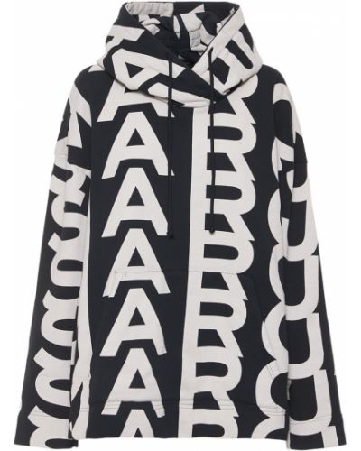 Chemise à capuche oversize Marc Jacobs noir