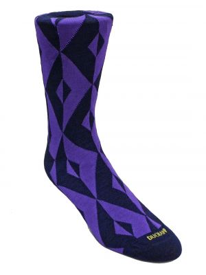 Классические носки с геометрическим узором Duchamp London