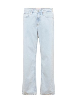 Дънки Calvin Klein Jeans светлосиньо