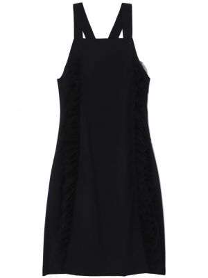 Μάλλινη φόρεμα από τούλι Noir Kei Ninomiya μαύρο