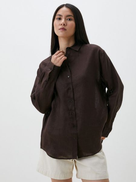 Рубашка Lusio коричневая