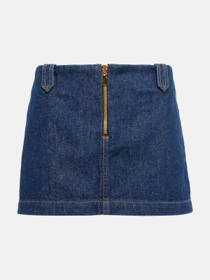 Spódnica jeansowa Magda Butrym - niebieski