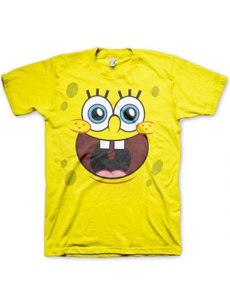 Футболка Spongebob желтая