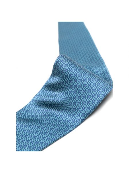 Corbata de seda Corneliani azul
