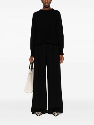 Pullover mit rundem ausschnitt Seventy schwarz