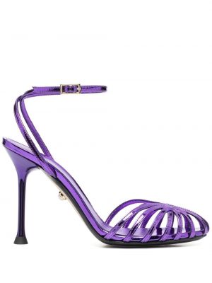Leder sandale Alevì lila