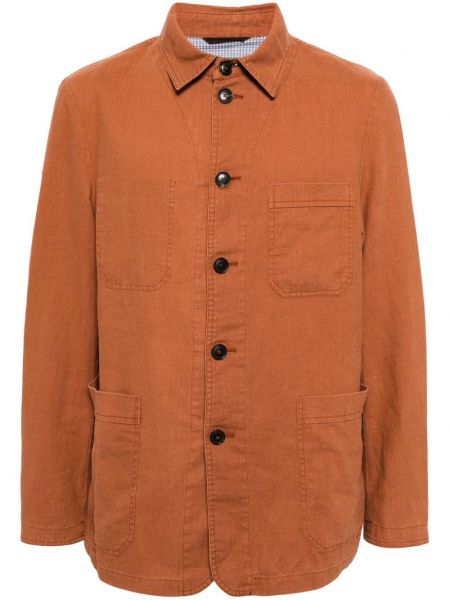 Chemise en lin N.peal orange