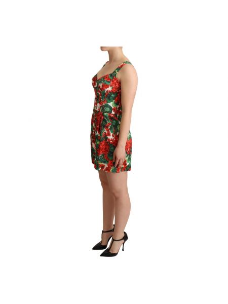 Mini vestido Dolce & Gabbana rojo