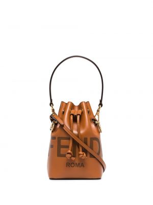 Mini bag Fendi brun