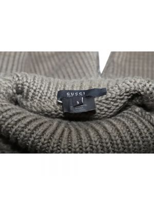 Top de lana Gucci Vintage gris