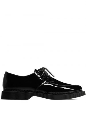 Обувки в стил дерби Saint Laurent черно