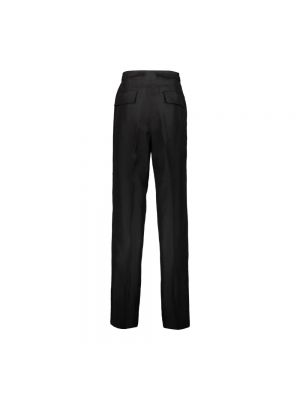 Pantalones chinos de tejido jacquard Sapio negro