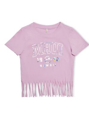 KIDS MINI GIRL Tričko 'ALISON'  zmiešané farby / pastelovo fialová