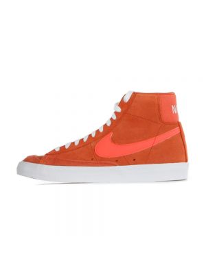 Sneakersy zamszowe Nike Blazer pomarańczowe