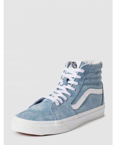 Sneakersy wysokie z paskami w kontrastowym kolorze model ‘Sk8’ Vans