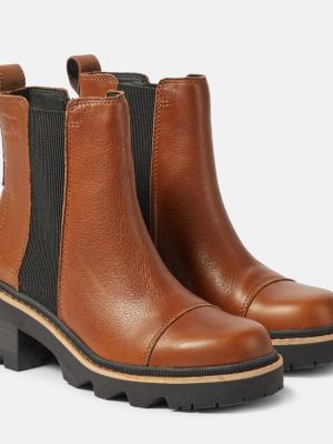 Chelsea boots en cuir Sorel noir