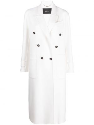 Kašmírový kabát Kiton bílý