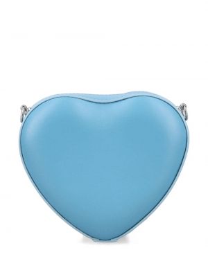 Taška přes rameno se srdcovým vzorem Vivienne Westwood modrá