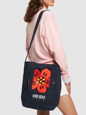 Shopper handtasche mit stickerei Kenzo Paris