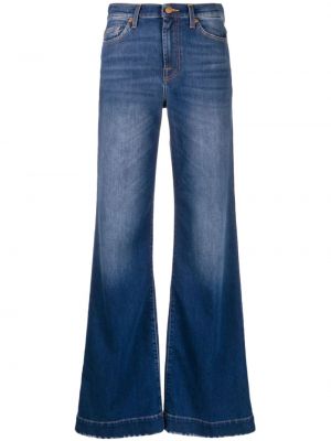 Широкие джинсы 7 For All Mankind, синие