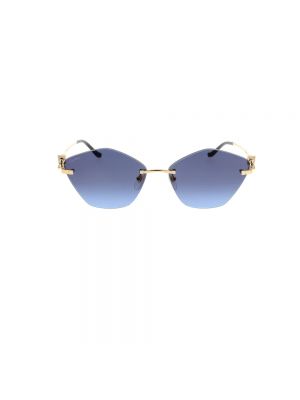Okulary przeciwsłoneczne Cartier niebieskie