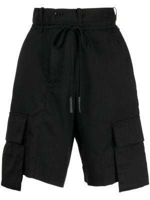 Kratke hlače Yohji Yamamoto crna