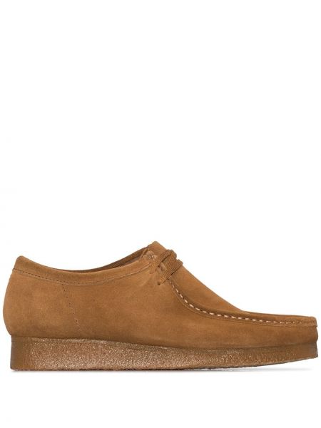 Botki Clarks Originals brązowe