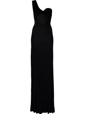 Viskózové večerní šaty Paris Georgia - černá