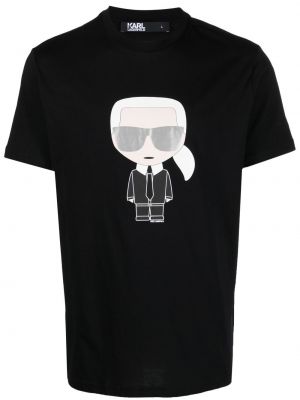 T-shirt Karl Lagerfeld svart