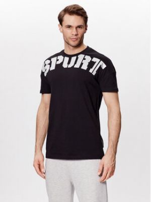 Priliehavé športové tričko Plein Sport čierna