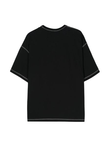 Koszulka bawełniana z krótkim rękawem Diesel czarna