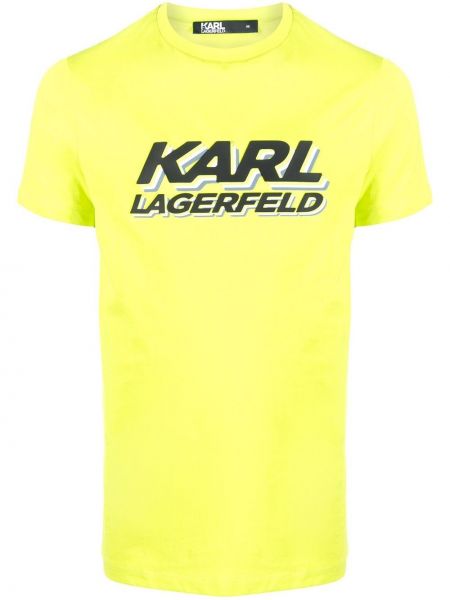 T-shirt Karl Lagerfeld grön