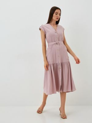 Розовое платье Nelva