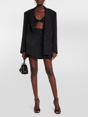 Mini spódniczka Valentino czarna
