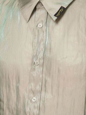 Krekls ar garām piedurknēm Martine Rose balts