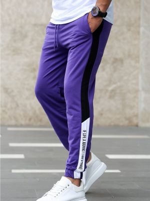 Спортивные штаны Madmext фиолетовые