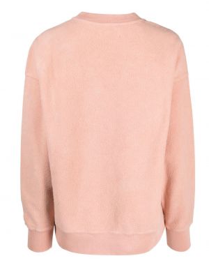Raštuotas džemperis apvaliu kaklu Autry rožinė