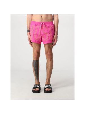 Bermuda kratke hlače Moschino ružičasta
