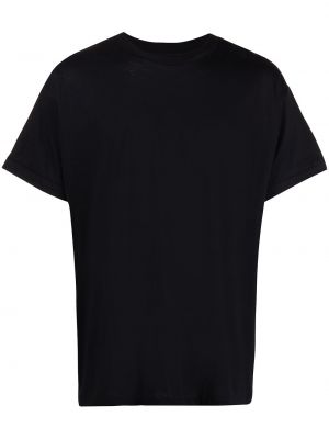 Megztas marškinėliai John Elliott juoda