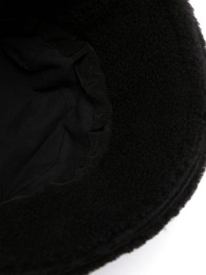 Fleece mütze mit stickerei Patou schwarz