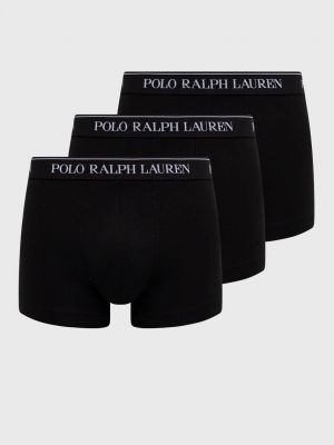 Slipy slim fit klasyczne Polo Ralph Lauren czarne