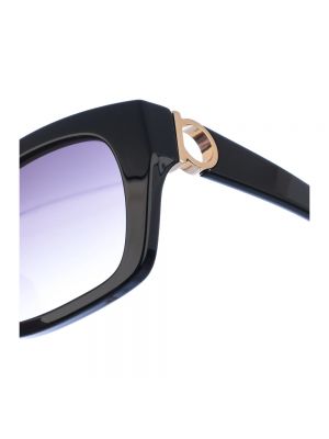 Okulary przeciwsłoneczne Salvatore Ferragamo czarne